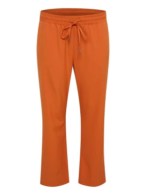KAFFE curve Spodnie "Coletta" w kolorze pomarańczowym rozmiar: 50