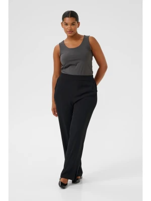 KAFFE curve Spodnie w kolorze czarnym rozmiar: 46