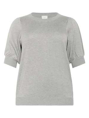 KAFFE curve Sweter w kolorze szarym rozmiar: XL