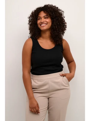KAFFE curve Top "Carina" w kolorze czarnym rozmiar: L
