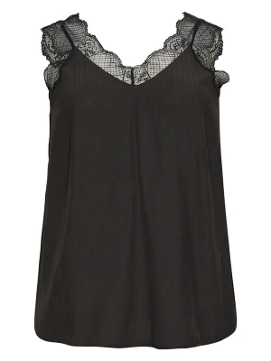 KAFFE curve Top w kolorze czarnym rozmiar: 44