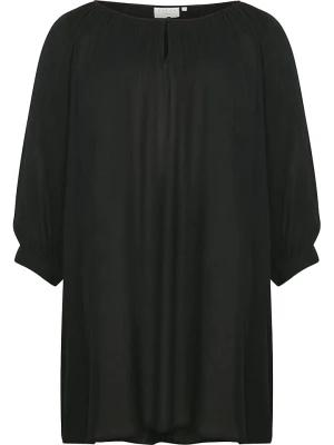 KAFFE curve Tunika "Ami" w kolorze czarnym rozmiar: 52