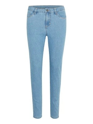 Kaffe Dżinsy "Vicky" - Regular fit - w kolorze błękitnym rozmiar: 34