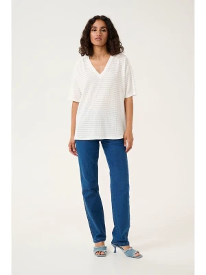 Kaffe Koszulka "Debra" w kolorze białym rozmiar: XXL