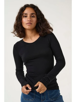 Kaffe Koszulka "Lida" w kolorze czarnym rozmiar: XL