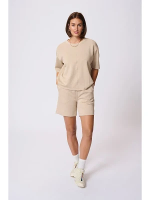 Kaffe Koszulka w kolorze beżowym rozmiar: M