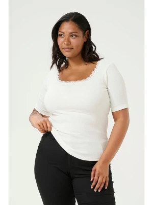 Kaffe Koszulka w kolorze białym rozmiar: L