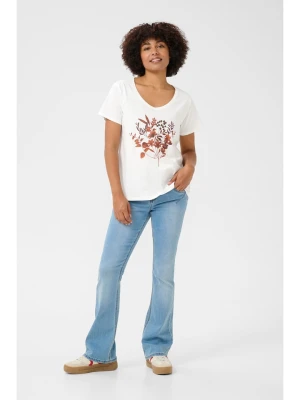 Kaffe Koszulka w kolorze białym rozmiar: M