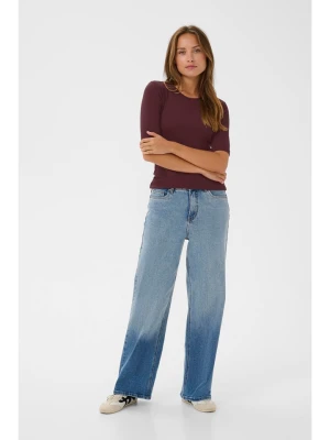 Kaffe Koszulka w kolorze brązowym rozmiar: S