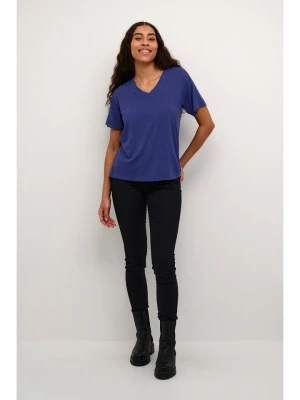 Kaffe Koszulka w kolorze granatowym rozmiar: M