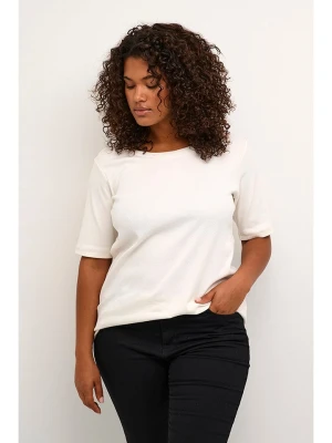 Kaffe Koszulka w kolorze kremowym rozmiar: XL