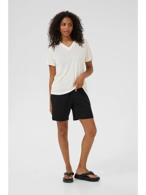 Kaffe Koszulka w kolorze kremowym rozmiar: XS