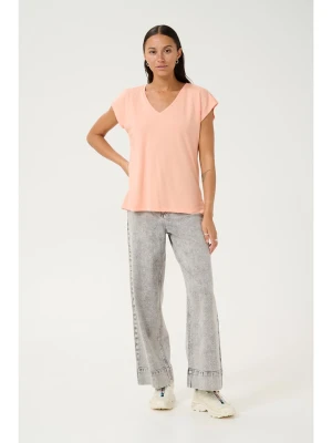 Kaffe Koszulka w kolorze pomarańczowym rozmiar: L