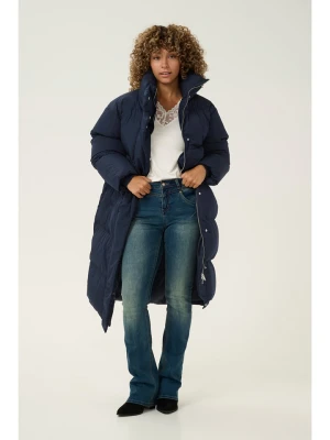 Kaffe Płaszcz zimowy w kolorze granatowym rozmiar: XL