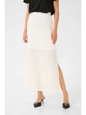 Kaffe Spódnica "Gerit" w kolorze białym rozmiar: S