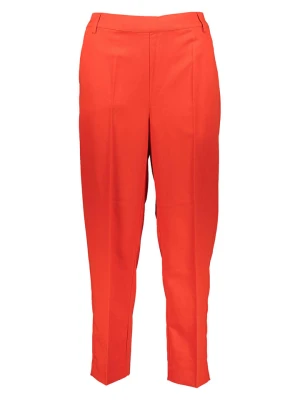Kaffe Spodnie chino "Sakura" w kolorze koralowym rozmiar: 38