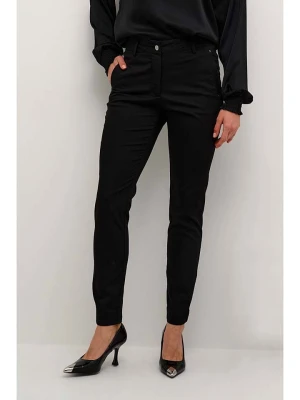 Kaffe Spodnie chino w kolorze czarnym rozmiar: 34