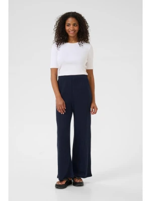 Kaffe Spodnie dzianinowe w kolorze czarnym rozmiar: L