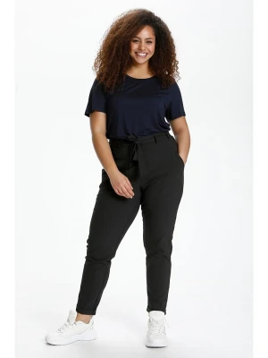 Kaffe Spodnie "Jia" w kolorze czarnym rozmiar: 48