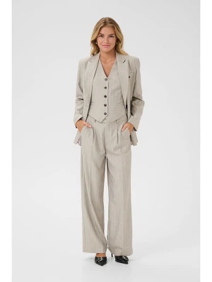 Kaffe Spodnie "Kaysa" w kolorze szarym rozmiar: 40