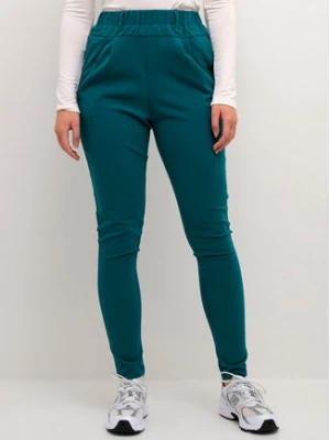 Kaffe Spodnie materiałowe Jillian 501021 Niebieski Regular Fit