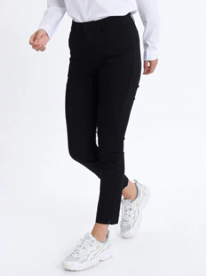 Kaffe Spodnie materiałowe Lea 10505191 Czarny Regular Fit