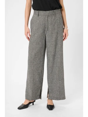 Kaffe Spodnie w kolorze czarno-białym rozmiar: 34