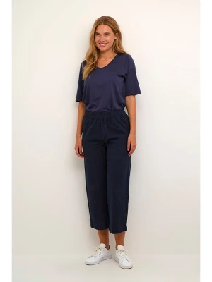 Kaffe Spodnie w kolorze granatowym rozmiar: 34