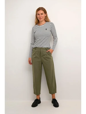 Kaffe Spodnie w kolorze khaki rozmiar: 44