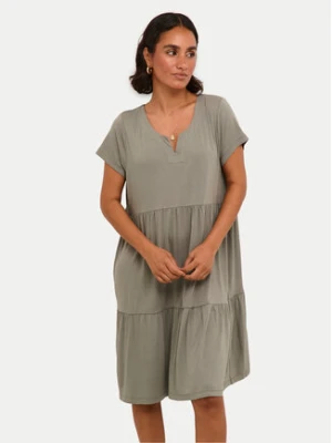 Kaffe Sukienka codzienna Petra 10504657 Szary Relaxed Fit