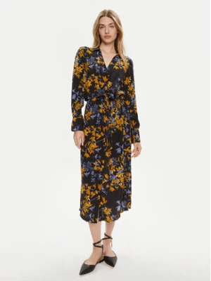 Kaffe Sukienka koszulowa 10503838 Czarny Regular Fit