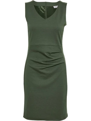 Kaffe Sukienka "Sara" w kolorze khaki rozmiar: XL