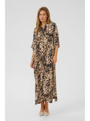 Kaffe Sukienka w kolorze beżowym rozmiar: 42