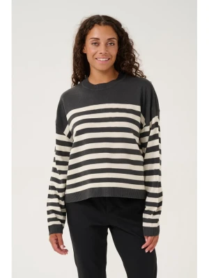 Kaffe Sweter "Bay" w kolorze czarnym rozmiar: XL