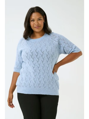 Kaffe Sweter "Tianya" w kolorze błękitnym rozmiar: S