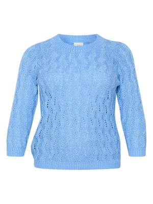 Kaffe Sweter w kolorze błękitnym rozmiar: S