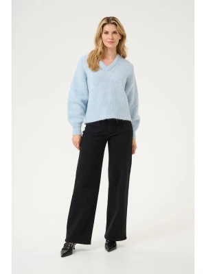 Kaffe Sweter w kolorze błękitnym rozmiar: XL