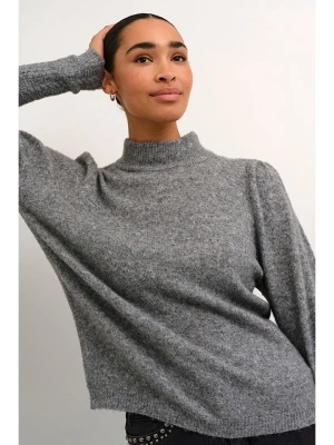 Kaffe Sweter w kolorze szarym rozmiar: XXL