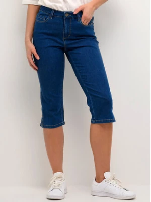 Kaffe Szorty jeansowe Vicky 10505521 Niebieski Slim Fit