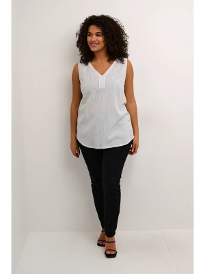 Kaffe Top "Abby" w kolorze białym rozmiar: 54