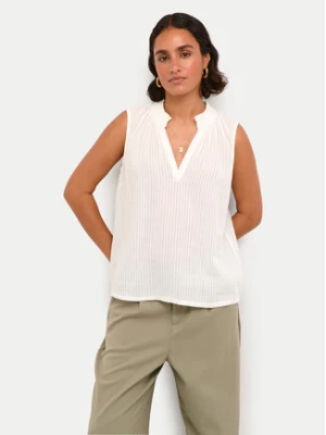 Kaffe Top Alice 10508545 Biały Regular Fit