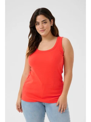 Kaffe Top w kolorze czerwonym rozmiar: M