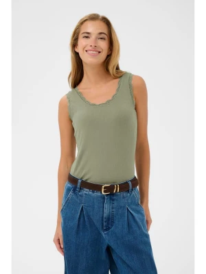 Kaffe Top w kolorze khaki rozmiar: XXL