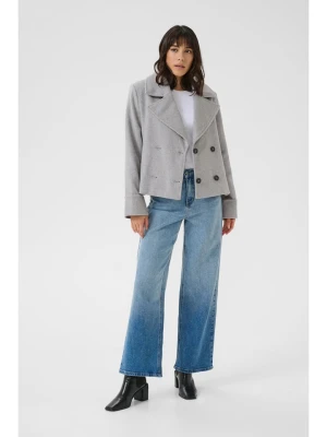 Kaffe Trencz w kolorze szarym rozmiar: 42