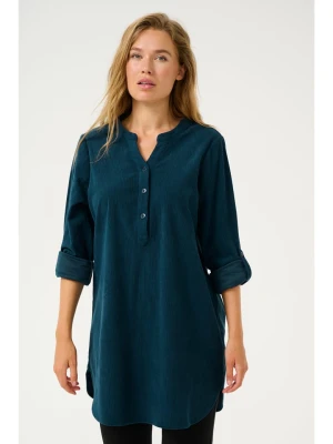 Kaffe Tunika "Cody" w kolorze zielonym rozmiar: 34