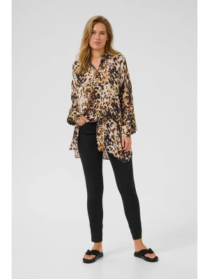 Kaffe Tunika w kolorze beżowym rozmiar: 42