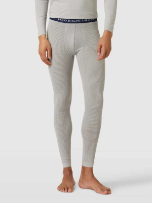 Kalesony długie z wyhaftowanym logo model ‘PERFORMANCE LONG JOHNS’ Polo Ralph Lauren Underwear