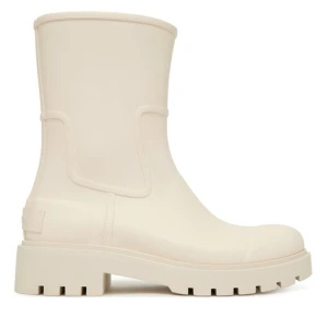 Kalosze Calvin Klein Jeans Mid Rainboot Rubber YW0YW02004 Écru