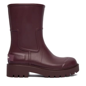 Kalosze Calvin Klein Jeans YW0YW02004 Bordowy