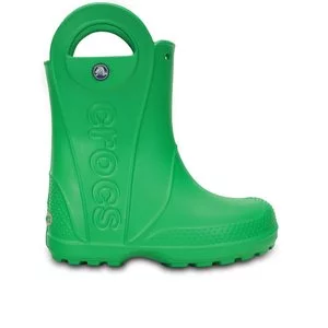 Kalosze Crocs Handle It Rain Boot Kids 12803-3E8 - zielone